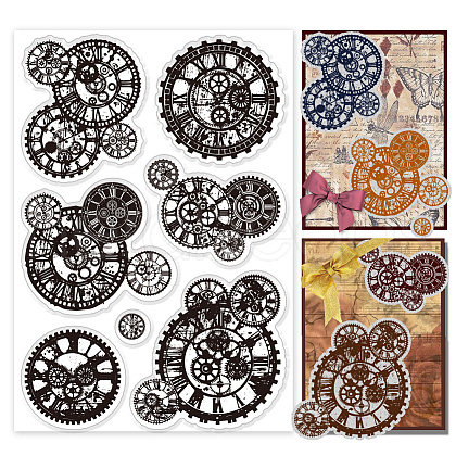 Custom Summer Theme PVC Plastic Clear Stamps DIY-WH0631-0422-1