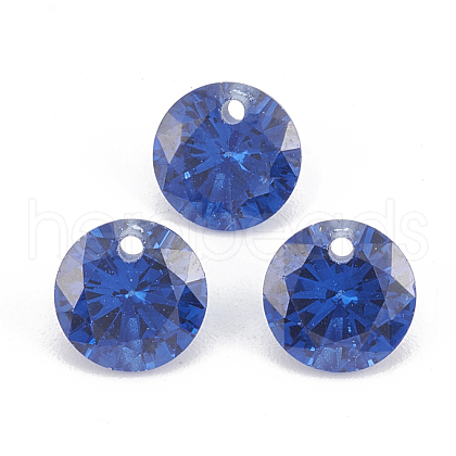 Cubic Zirconia Charms ZIRC-N033-C-07-1