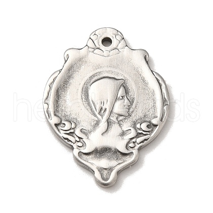 Non-Tarnish 304 Stainless Steel Pendants STAS-L022-254-1