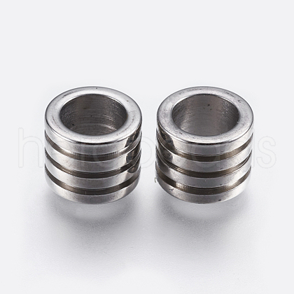 304 Stainless Steel Beads STAS-E428-05P-1