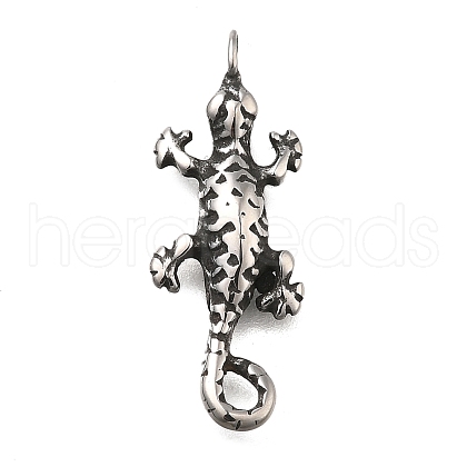 304 Stainless Steel Pendants STAS-L284-55AS-1