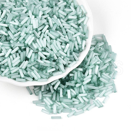 Glass Bugle Beads SEED-N007-28F-1