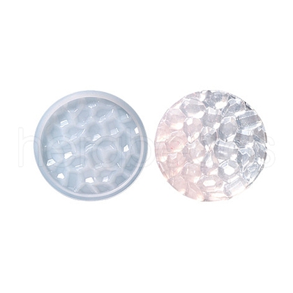 Silicone Diamond Texture Cup Mat Molds DIY-C061-04F-1