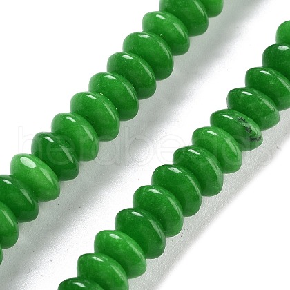 Dyed Natural Malaysia Jade Beads Strands G-P559-A16-02-1