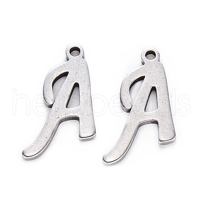 201 Stainless Steel Charms STAS-R105-A-1