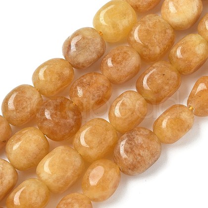 Dyed Natural Malaysia Jade Beads Strands G-P528-I15-01-1