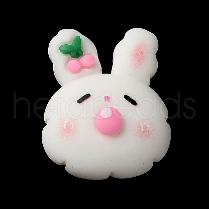 Opaque Resin Cabochons RESI-G079-01E-1