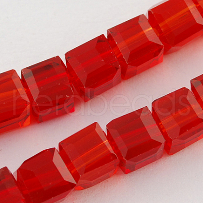 Glass Bead Strands GLAA-R041-4x4mm-03-1