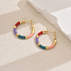 Sweet Stainless Steel Classic Hoop Earrings for Women ZH6889-6-1