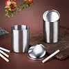304 Stainless Steel Car Ashtray with Lid AJEW-WH0307-36-4