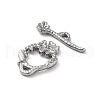 304 Stainless Steel Toggle Clasps STAS-A092-02P-2
