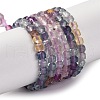 Gradient Color Natural Colorful Fluorite Beads Strands G-NH0034-A01-01-2