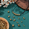 HOBBIESAY 120Pcs 10 Styles Tibetan Style Alloy Beads Sets TIBEB-HY0001-10AG-4