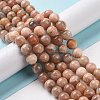 Round Natural Multi-Moonstone Beads Strands X1-G-I176-09-8mm-4