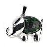 Natural Ruby in Zoisite Pendants G-G112-01P-16-1