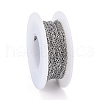 Tarnish Resistant 304 Stainless Steel Cable Chains CHS-F011-13A-P-4