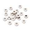 Non-Tarnish 201 Stainless Steel Corrugated Beads STAS-A057-02D-P-2
