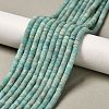 Natural Amazonite Beads Strands G-P575-B41-4x2mm-1