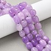Dyed Natural Malaysia Jade Beads Strands G-P528-I10-01-5