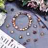 ARRICRAFT Natural Australian Agate Round Bead Strands G-AR0003-19-4