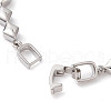 Brass Bowknot Link Bracelets BJEW-D039-45P-3