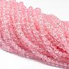 Synthetic Crackle Quartz Beads Strands CCG-K001-8mm-01-1
