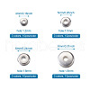  304 Stainless Steel Spacer Beads STAS-TA0004-69-11