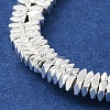 Electroplated Synthetic Non-Magnetic Hematite Beads Strands G-U003-02-3
