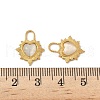 304 Stainless Steel Cat Eye Pendants STAS-V015-38G-3