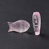 Transparent Spray Painted Glass Beads X1-GLAA-I050-10J-4
