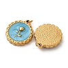 304 Stainless Steel Enamel Pendants STAS-U061-51G-01A-2