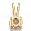 Brass Micro Pave Cubic Zirconia Pendants KK-P192-04-G06-2