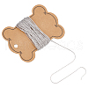 Unicraftale 10M 304 Stainless Steel Cardano Chains CHS-UN0001-29-1