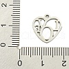 Non-Tarnish 201 Stainless Steel Charms STAS-M015-29P-3