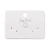 Paper Earring Display Cards CDIS-F007-02-2
