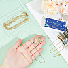 SUNNYCLUE 20Pcs Classic Plain 304 Stainless Steel Flat Cable Chain Necklaces Set NJEW-SC0001-22-3
