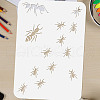 Plastic Drawing Painting Stencils Templates DIY-WH0396-0136-3