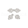 BENECREAT 2Sets Alloy Interlocking Clasps FIND-BC0013-45B-7