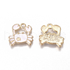 Alloy Enamel Pendants X-ENAM-F137-05A-2