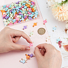 SUNNYCLUE 150Pcs Opaque Acrylic Pendants FIND-SC0009-88-3