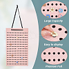 Felt Wall-Mounted Jewelry Hanging Rolls AJEW-WH0314-564B-4
