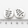 Tibetan Style Alloy Pendants TIBEP-Q078-20AS-RS-3