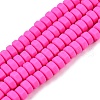 Handmade Polymer Clay Beads Strand CLAY-T021-01I-1