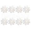GOMAKERER 8Pcs Natural Shell Beads FIND-GO0003-28-1
