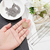  20Pcs 304 Stainless Steel Cable Chains Necklaces Set for Men Women NJEW-NB0001-10-4