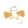 304 Stainless Steel Leverback Earrings for Women EJEW-MZ00408-02-3