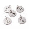 Non-Tarnish 304 Stainless Steel Charms STAS-Q201-T445-10S-1