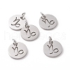 304 Stainless Steel Charms STAS-Q201-T445-10S-1