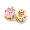 PVD Vacuum Plating 304 Stainless Steel Pendants Cubic Zirconia Pendants STAS-L278-009P-A02-2
