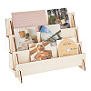 3-Tier Assembled Wood Organizer Display Risers ODIS-WH0002-84-1
